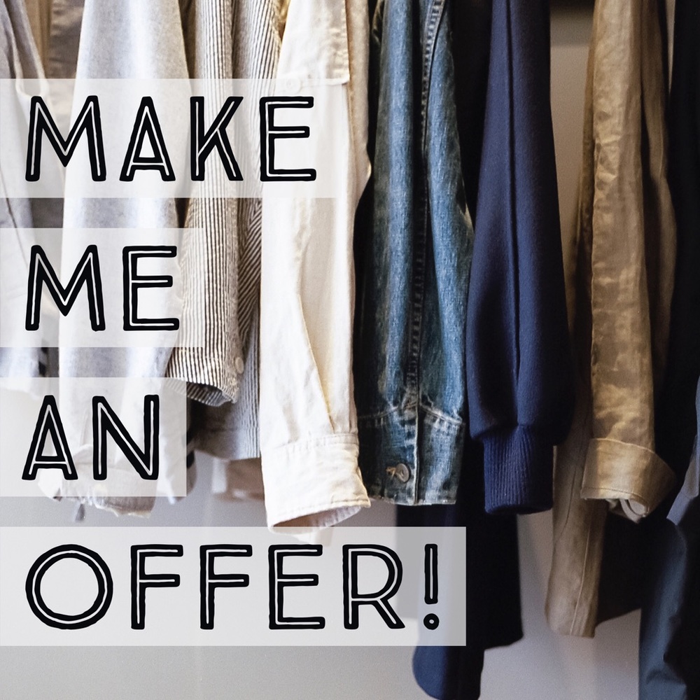 I ❤ REASONABLE OFFERS!!