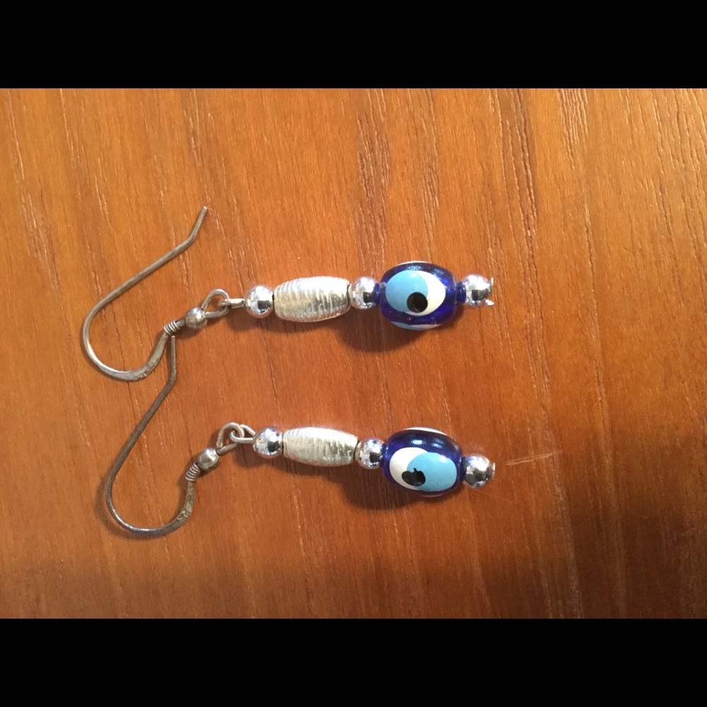 Pretty earrings! 🎁🎁🎁 from the Holy Land.