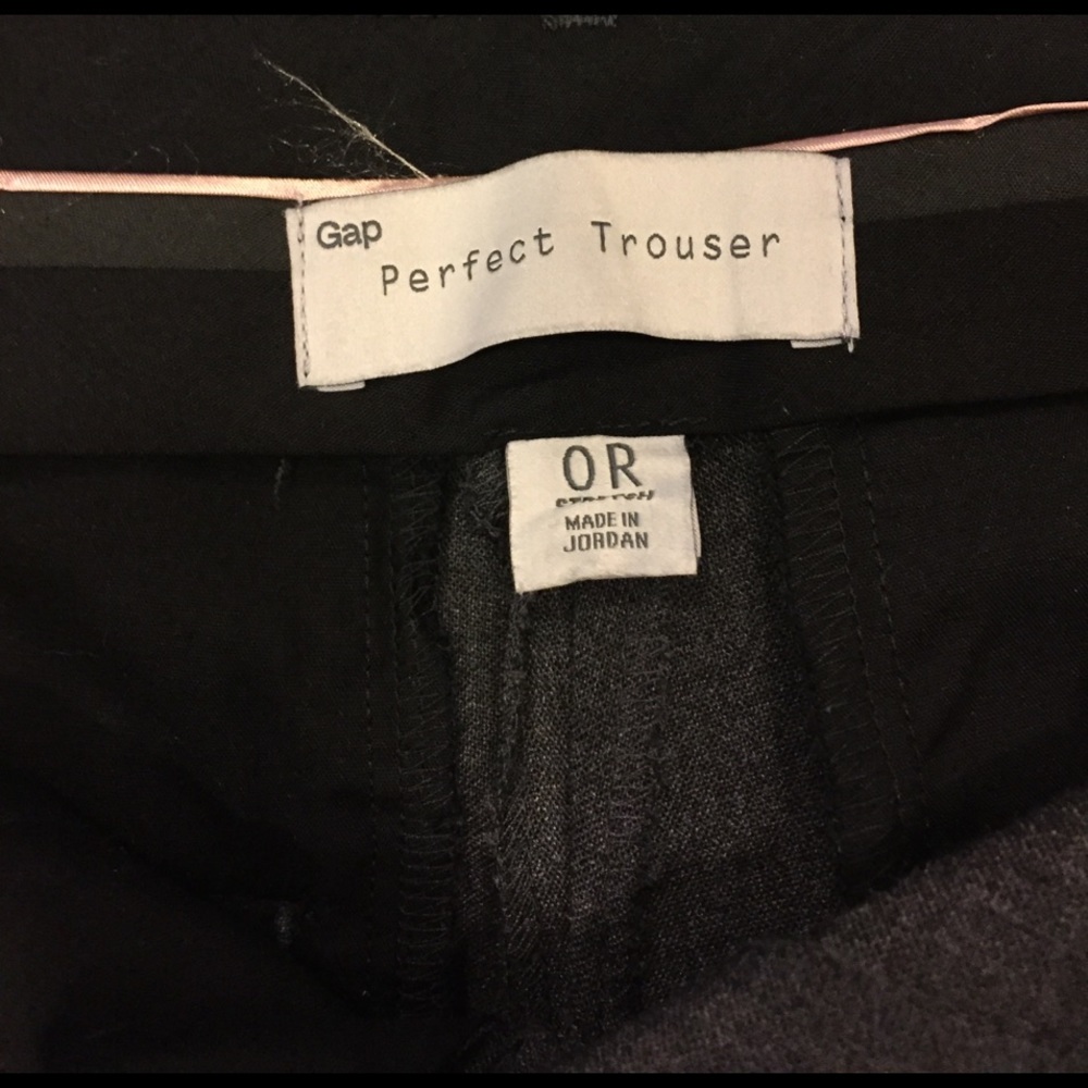 Gap Perfect Trouser dark grey size 0