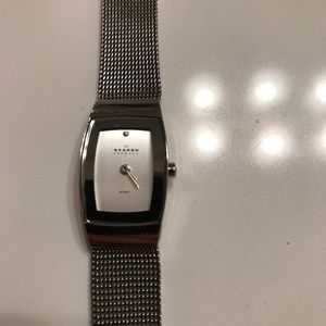 Skagen silver watch