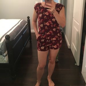 Cute floral romper