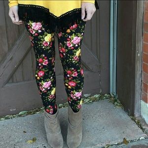 New Spring Floral Leggings