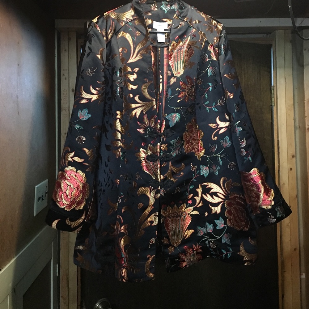 Soft Surroundings Beautiful and Bold Jacket
