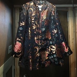 Soft Surroundings Beautiful and Bold Jacket