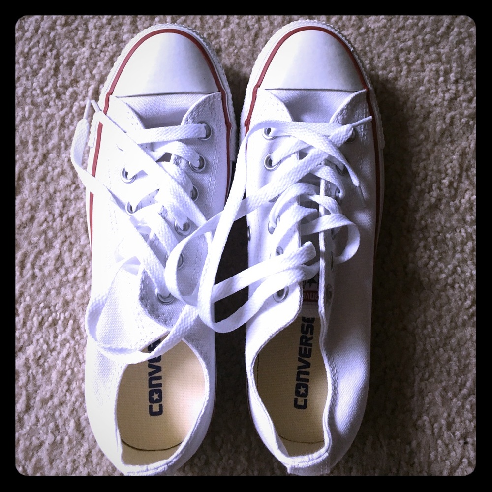 Converse Chuck Sneakers White with Stripes