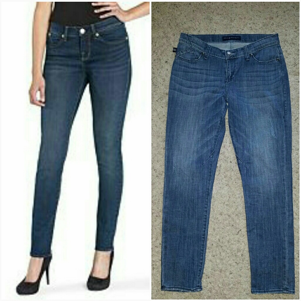 Rock Republic skinny jeans.EMO