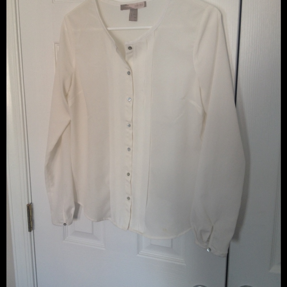 Forever XXI white blouse