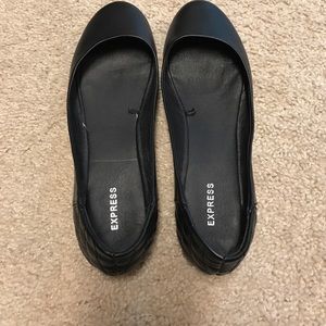 EUC black express flats