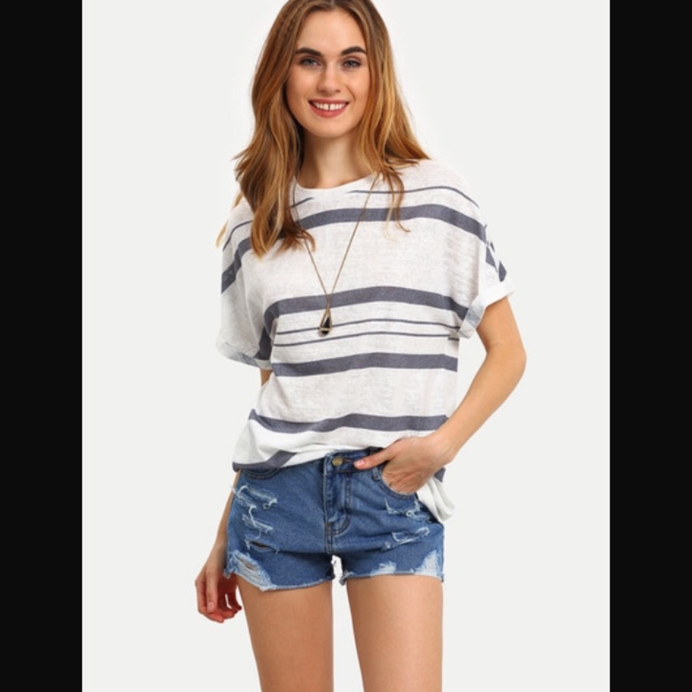 Super cute perfect condition stripe top