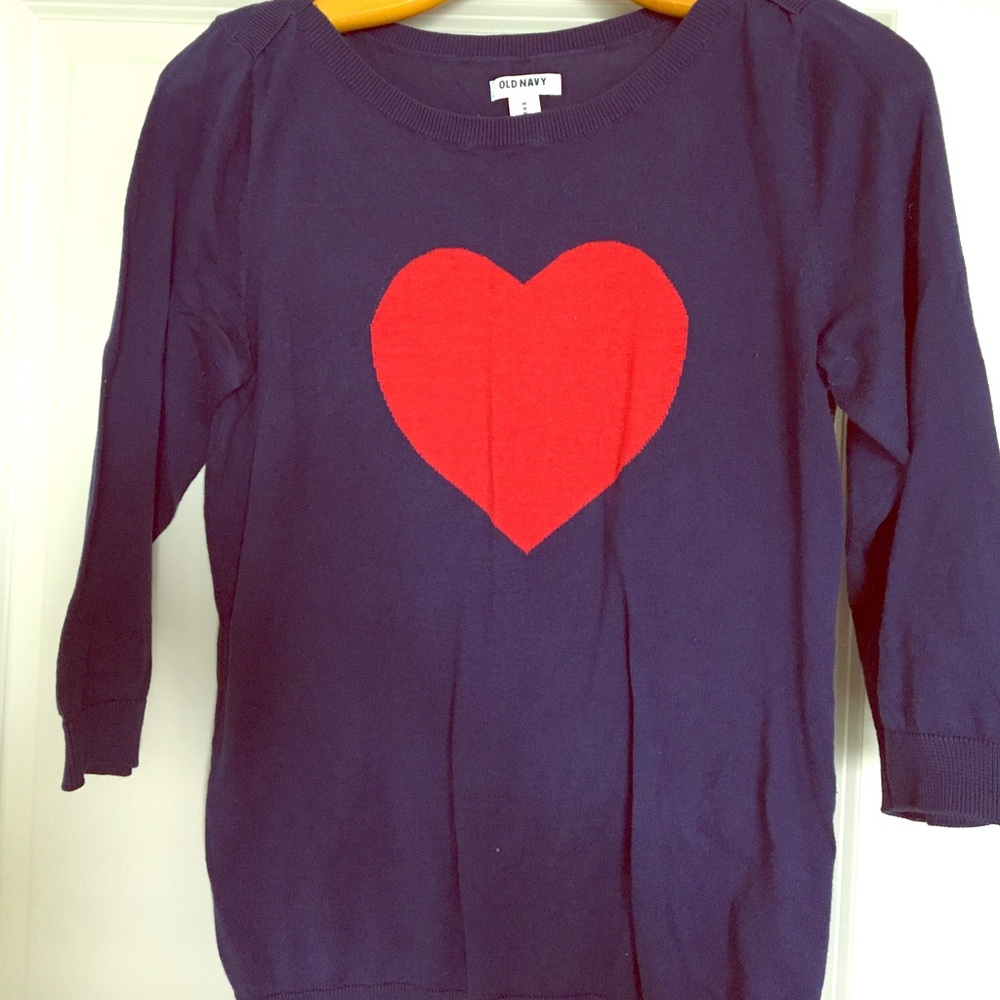Navy sweater