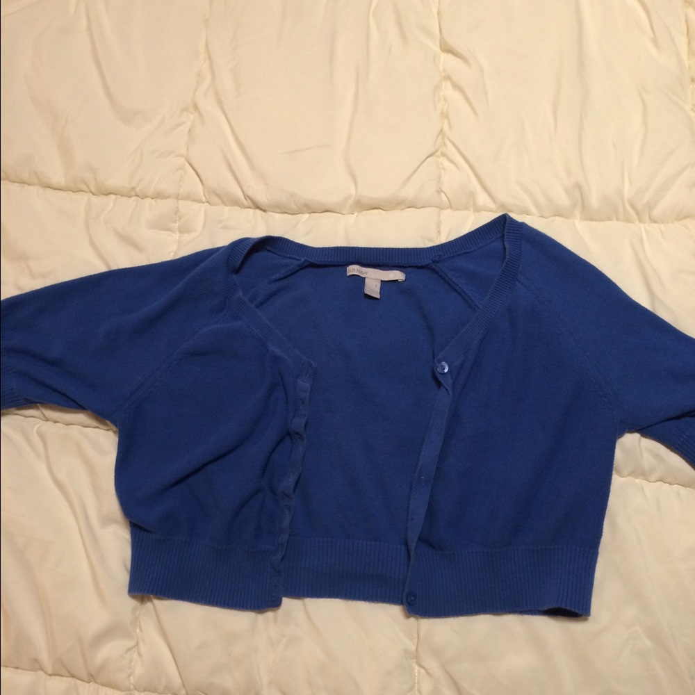 Cropped cardigan