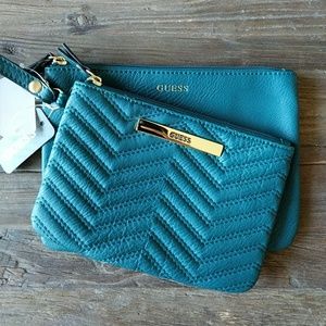 Guess wristlet set