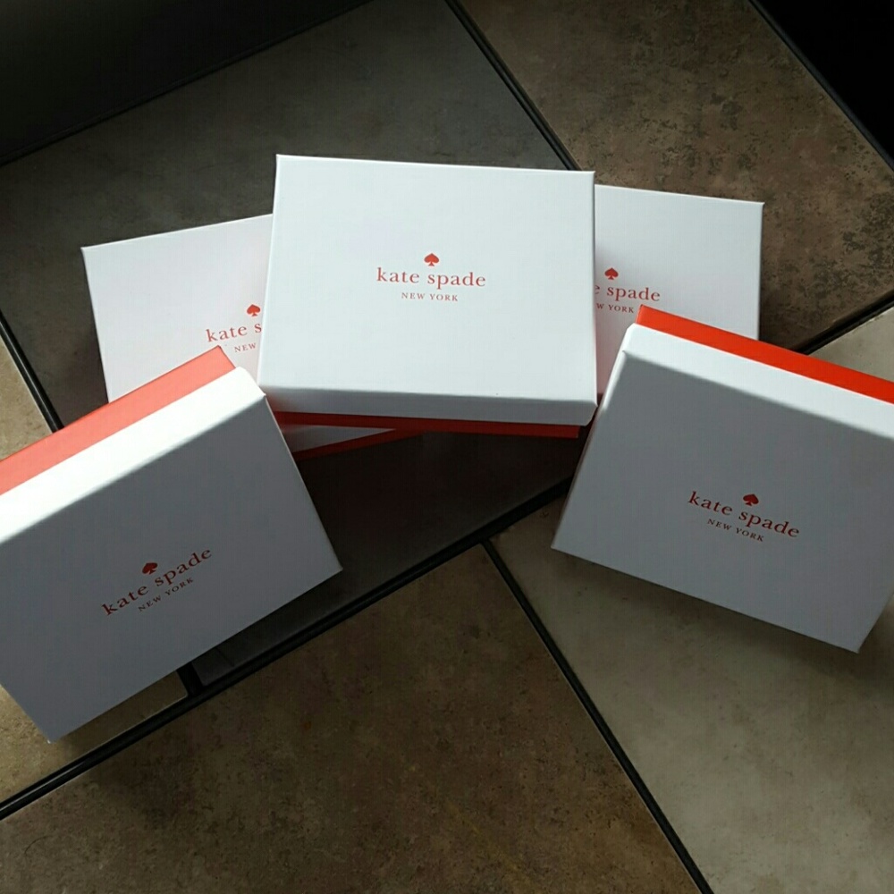 Kate Spade jewelry/accessories boxes PLEASE READ!