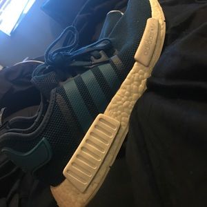 Size 9 1/2 blue nmd