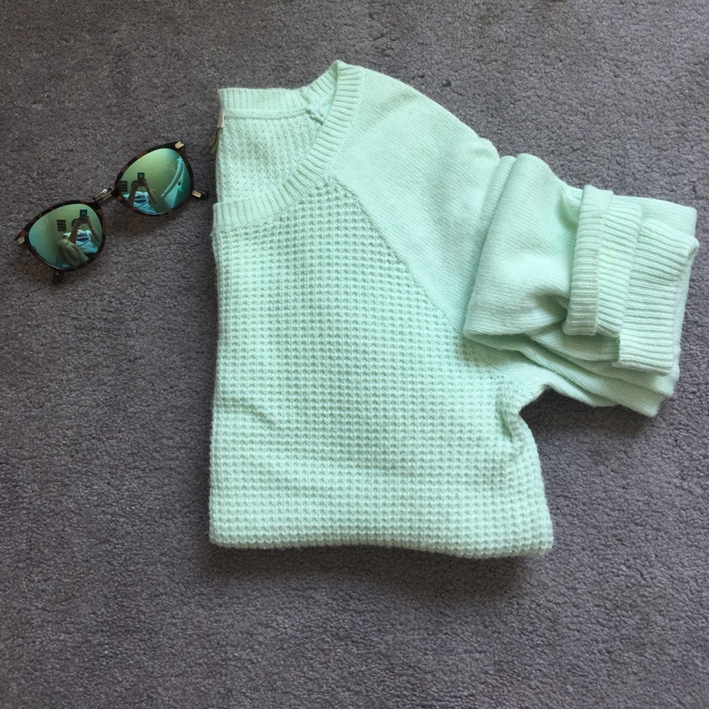 J Crew Waffleneck