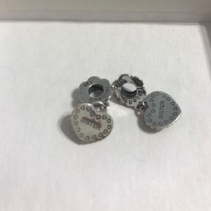 Pandora's "My Special Sister" Dangling Charm/s
