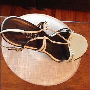 Gucci light blue sandals