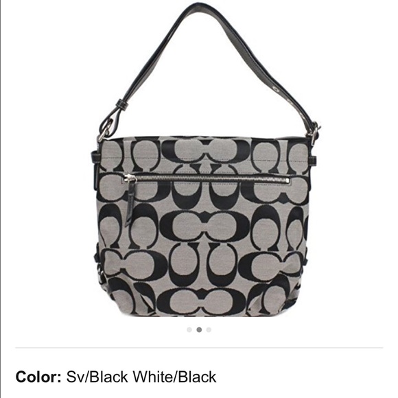 Coach Handbags - Signature Shoulder Coach Bag NWOT