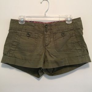 Dark green shorts