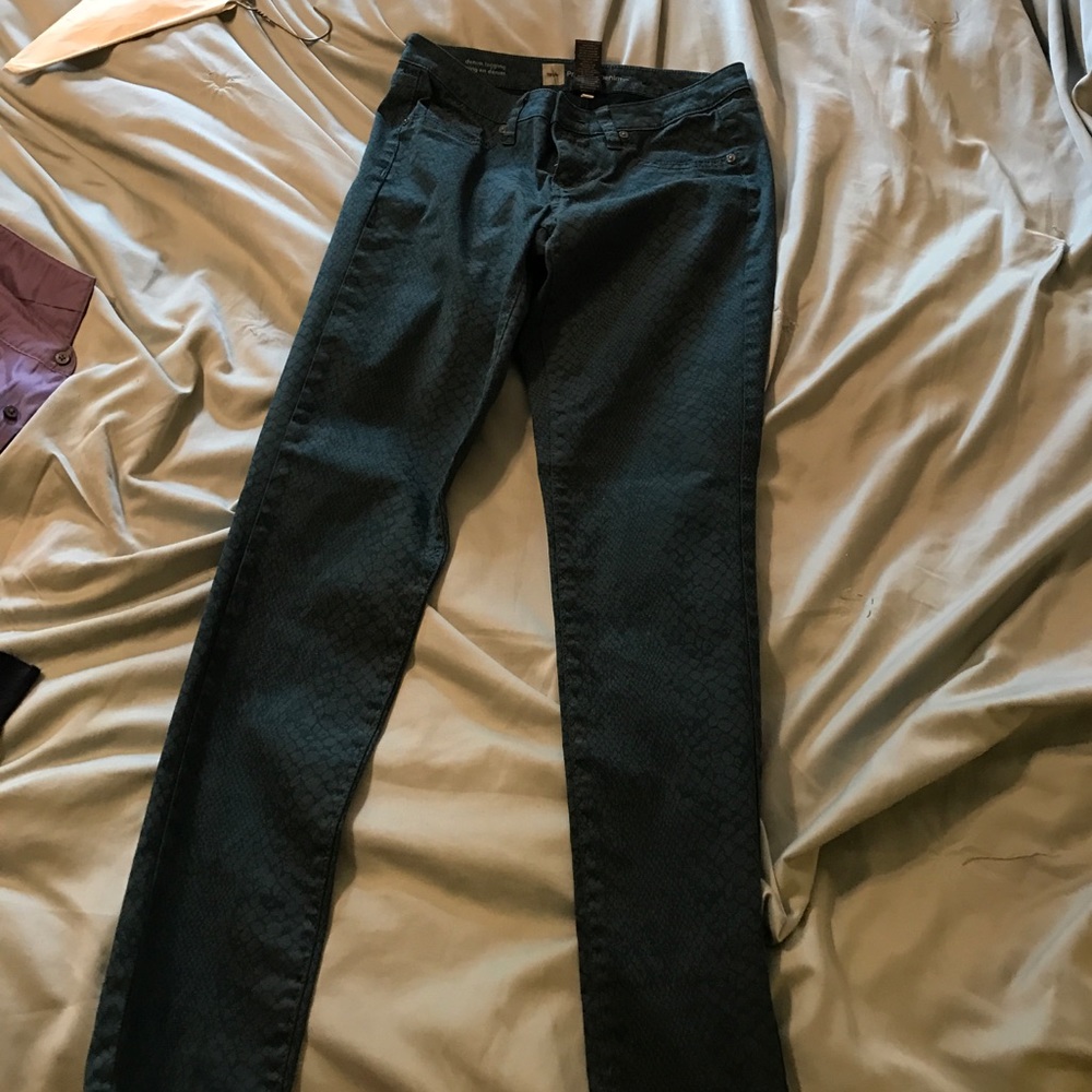 Target snake skin jeggings