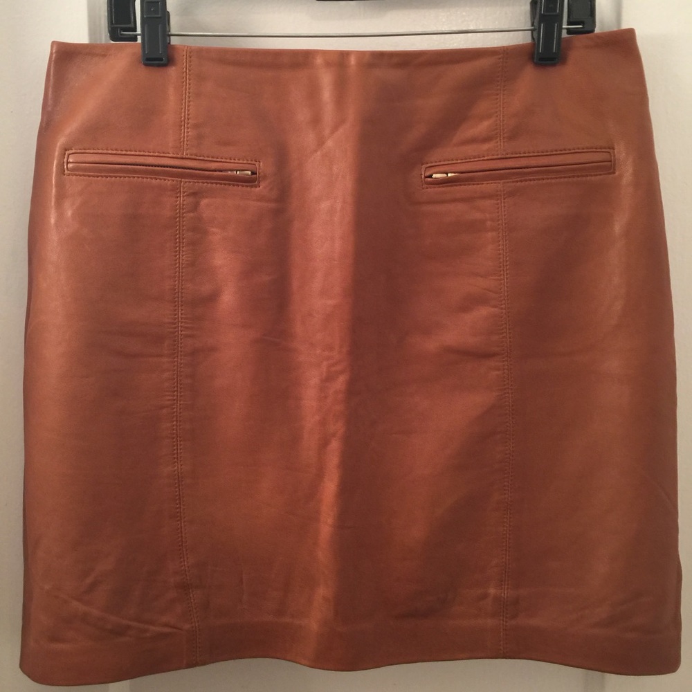 Vintage Leather Skirt