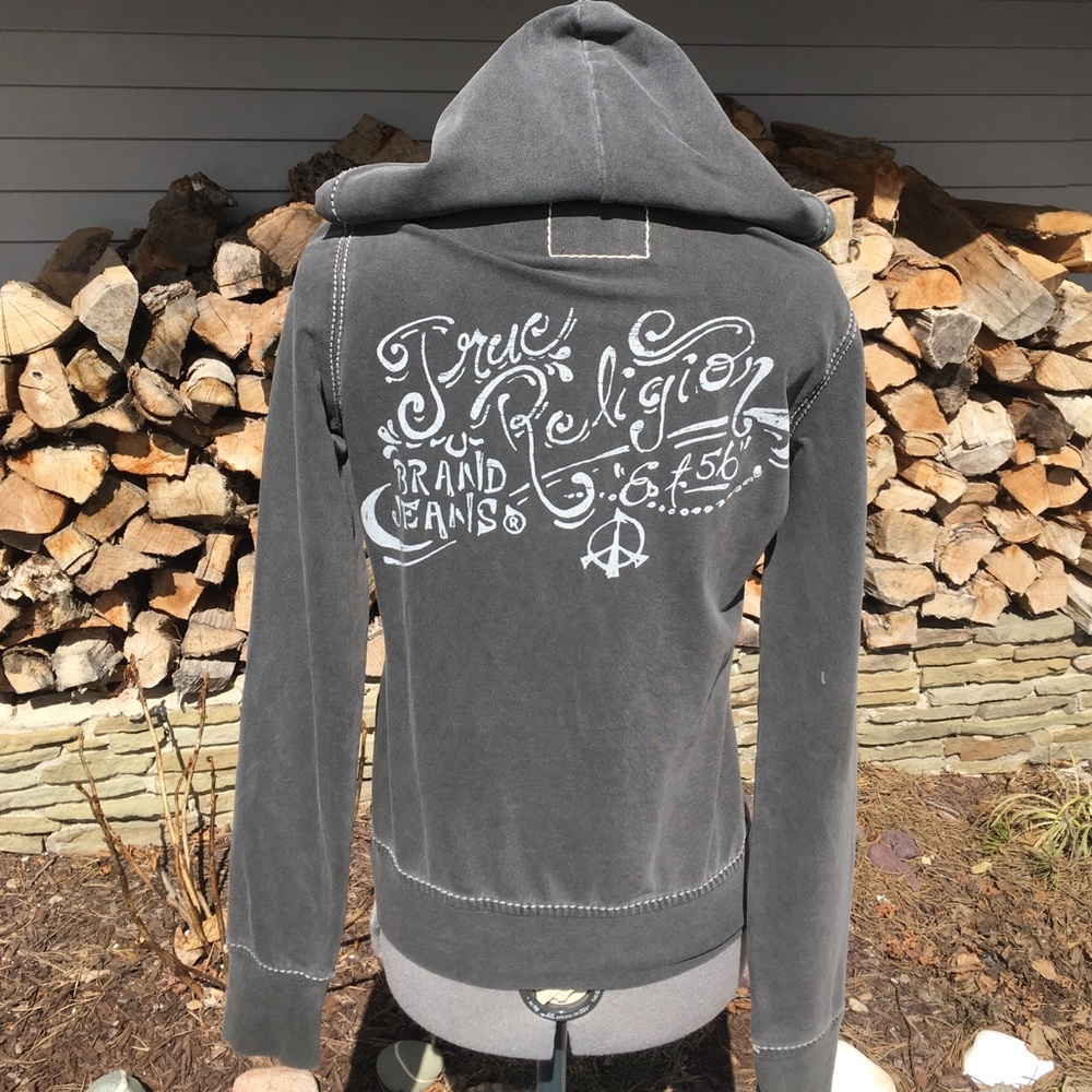 True Religion Zip Up Hoodie