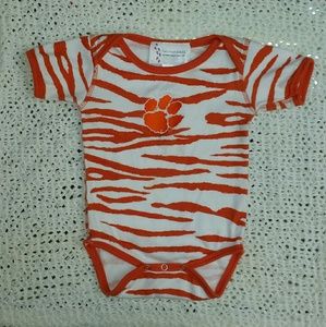 CLEMSON ONESIE 12 MONTHS