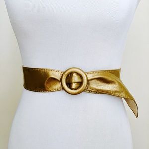 Vintage Gold Metallic Belt Vintage Gold Metallic Belt
