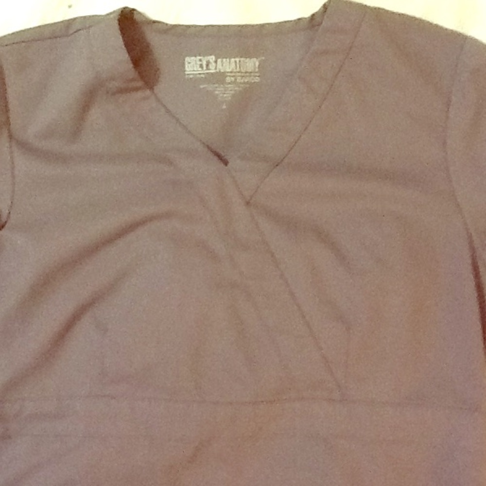 Greys Anatomy scrubs, dark gray
