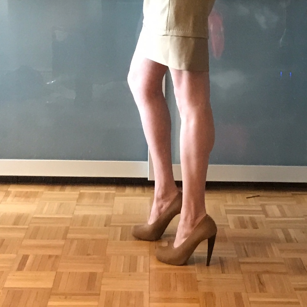 More pics Maison Martin Margiela calf hair  pumps