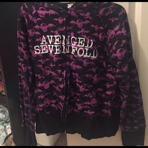 Avenged sevenfold hoodie. Large