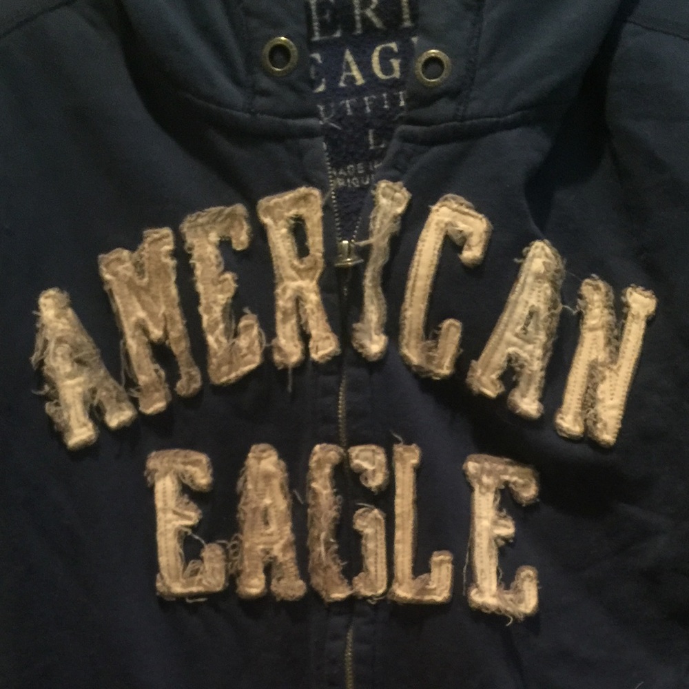 American Eagle Blue Hoodie