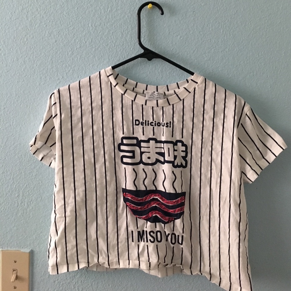 Zara Trafaluc I Miso You Graphic Tee