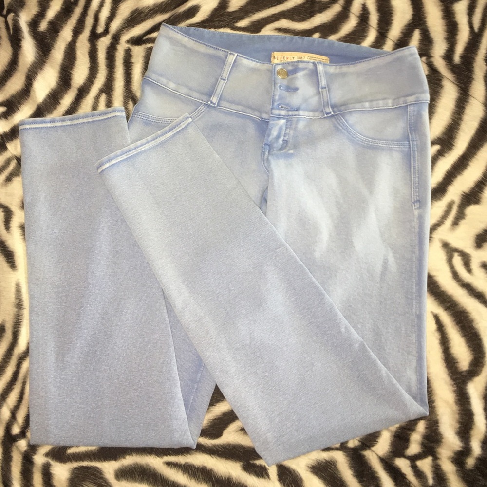 Powder Blue Jeans