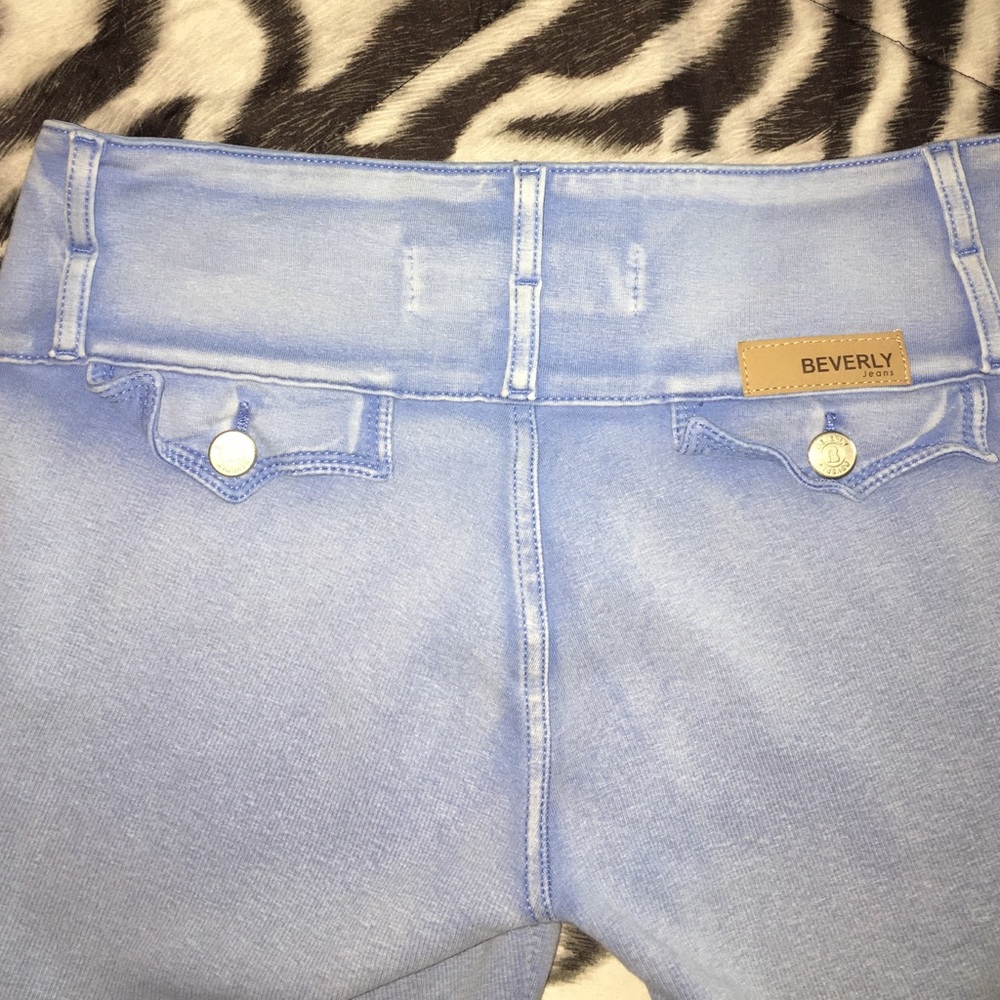 Powder Blue Jeans - Picture 3 of 3