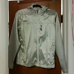 Asics running jacket with built in light