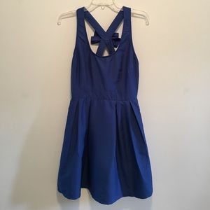 Blue dress