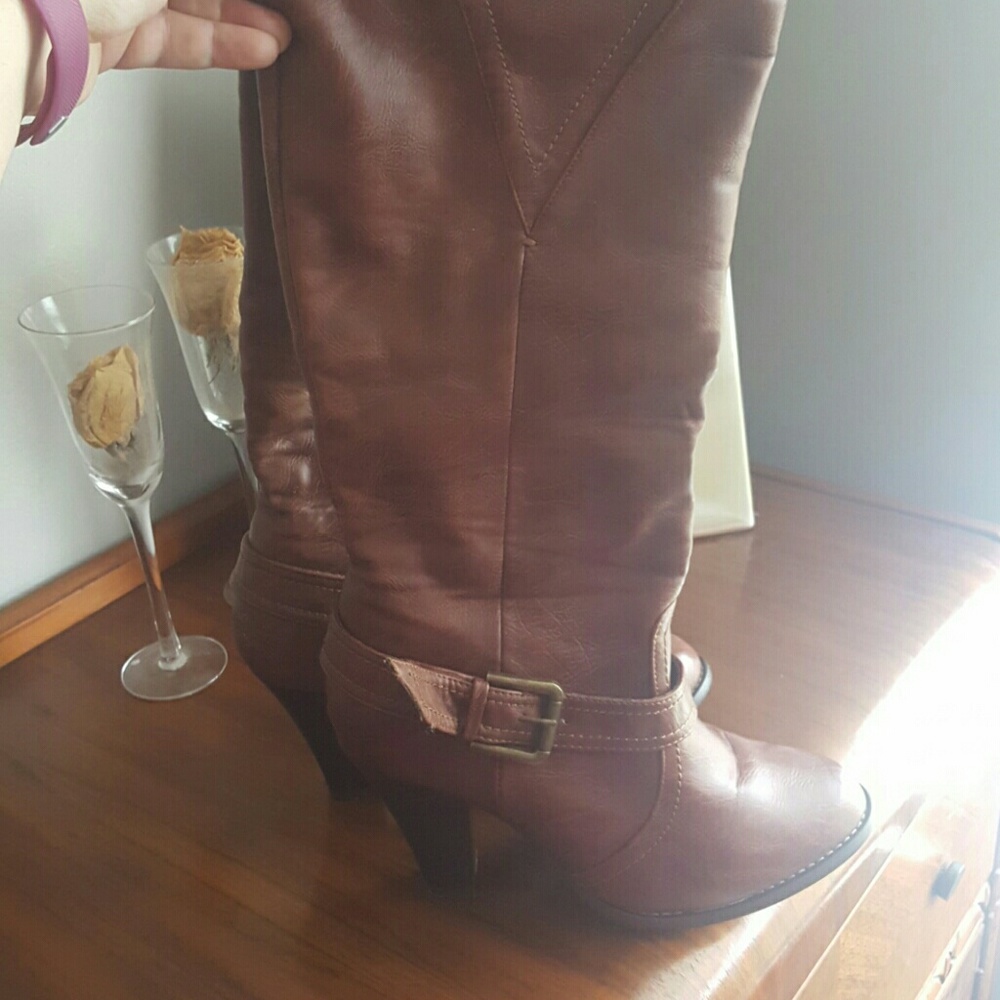 Rampage calf high boots