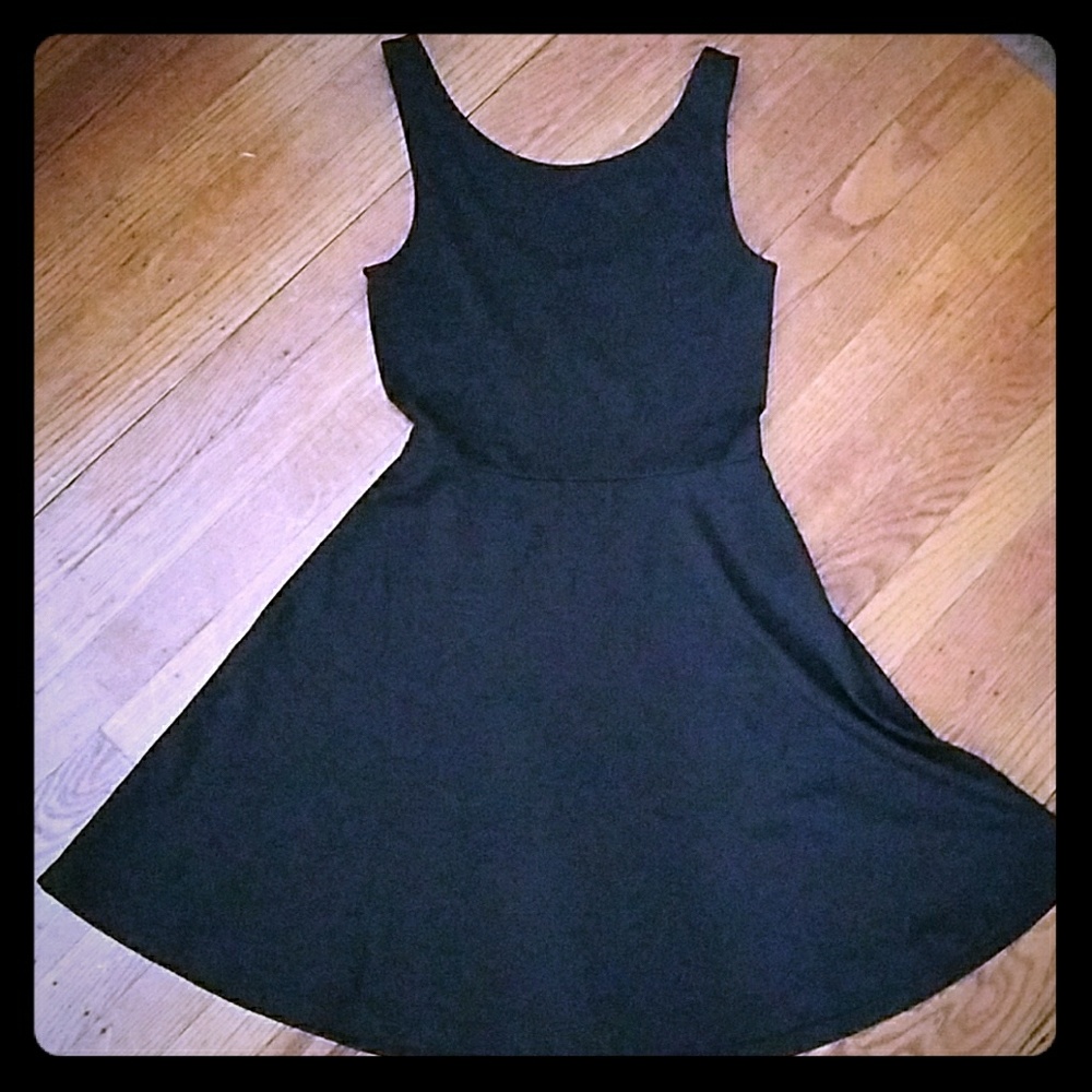 H&M black cocktail  dress