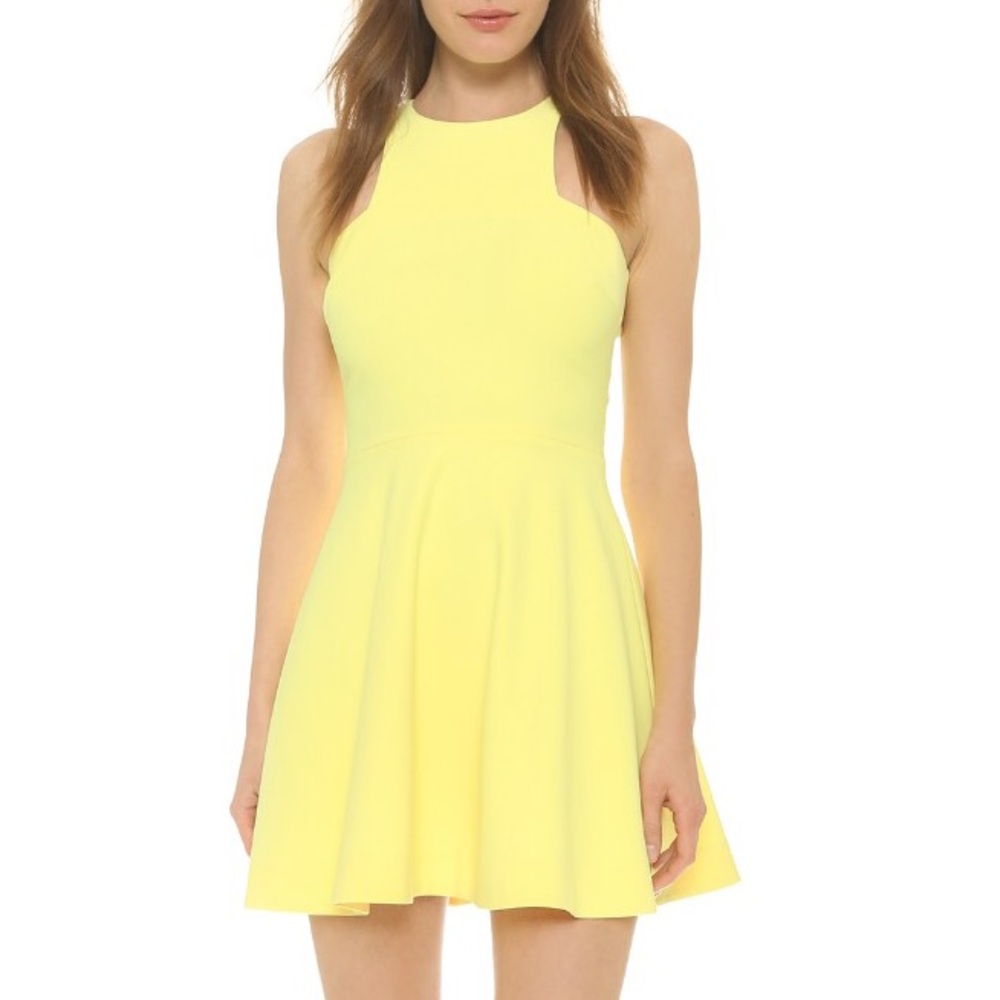 Elizabeth and James Clarissa Dress in Yellow