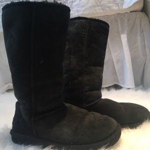 Black Tall Classic UGG Boot