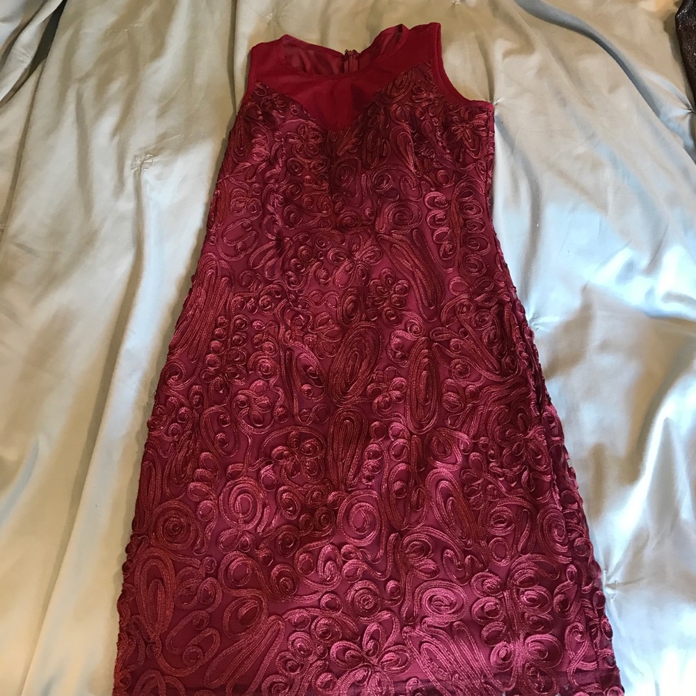 Red dress
