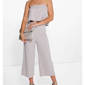 Bandeau top and Crop Pant Set