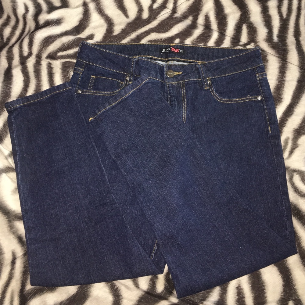 JustFab Cropped Jeans!