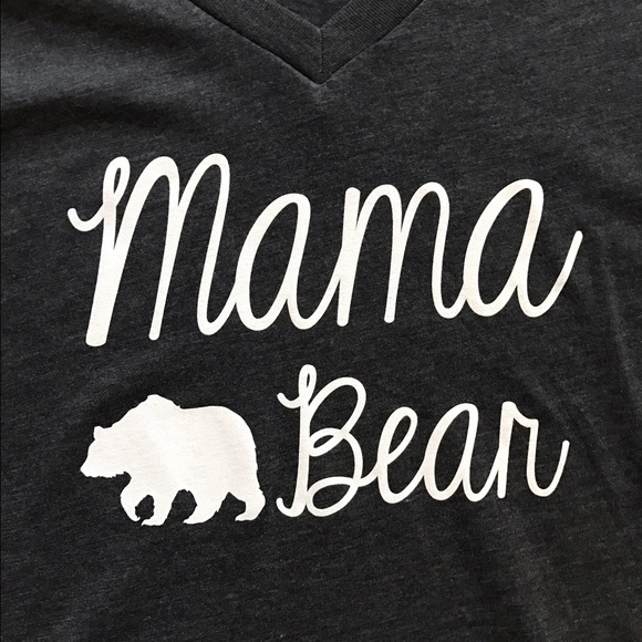 Charcoal Mama Bear Top - Picture 3 of 3