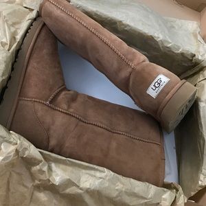 Chestnut tall Ugg boots