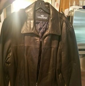 Men's Black Leather jacket