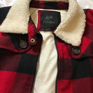 Fox, Pac Sun, Plaid Jacket