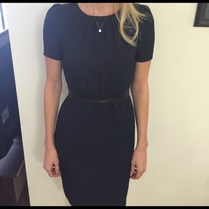 Navy Textured H&M cocktail dress