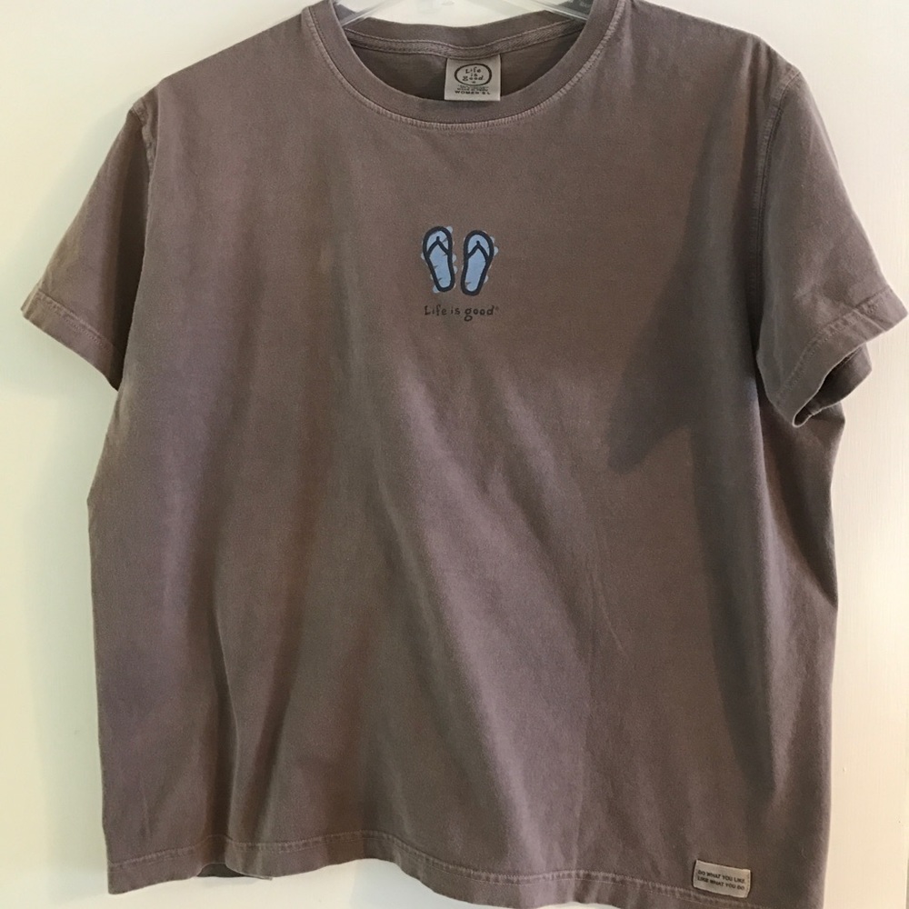 Life is Good T shirt.  Large.